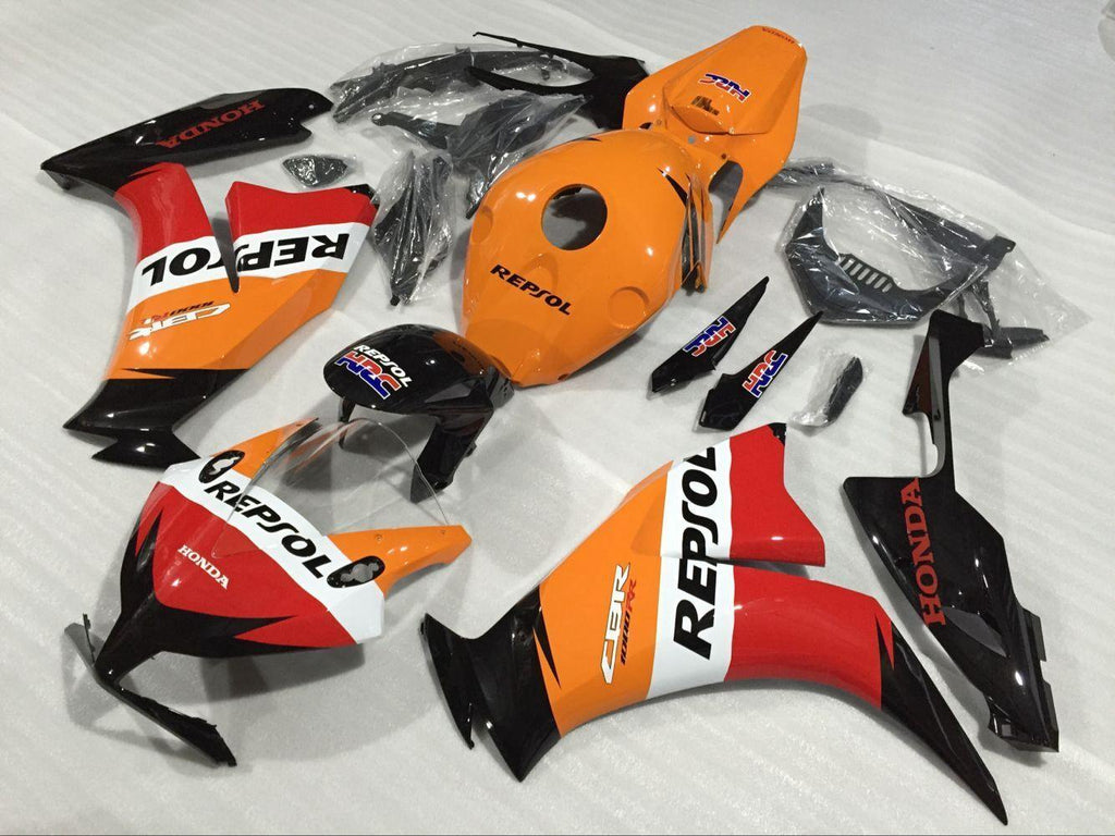 HONDA REPSOL CBR 1000RR SC59 2012 外装カウル フルセット タンクカバー 透明風防スクリーンあり パーツ デ –  AKEEYO